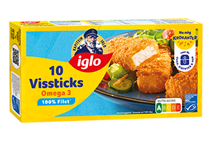 Iglo Vissticks Omega3 10st