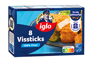 Iglo vissticks 8x