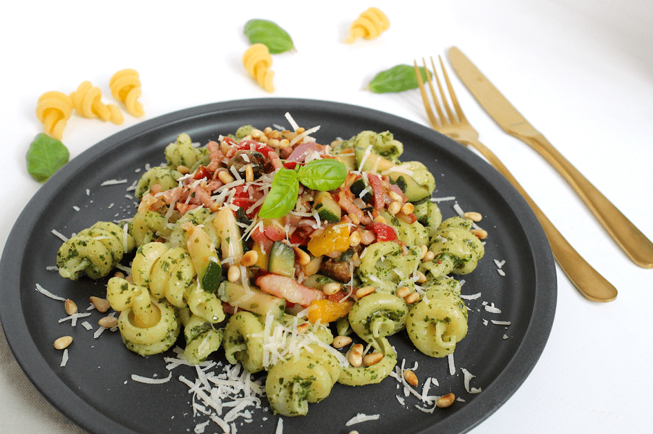 Pasta met pesto