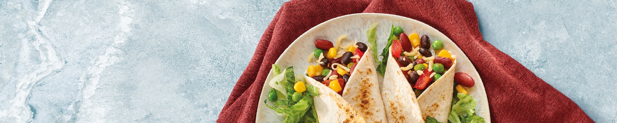 Wraps met Mexicaanse groente