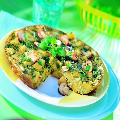 Spinazie tortilla (Frittata)