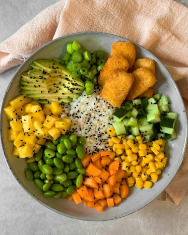 pokebowl met visstick